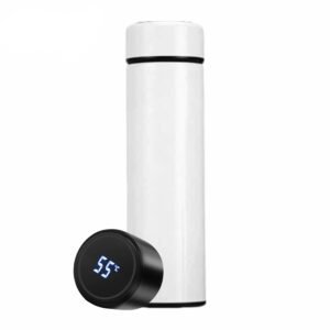 Temperature display bottle ( white )