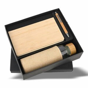 Gift set wooden - ( Diary, PEN, Bottle)