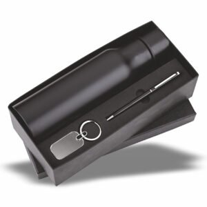 Gift set Bottle , Pen and keychain