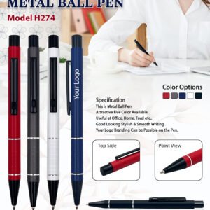 Metal ball pen