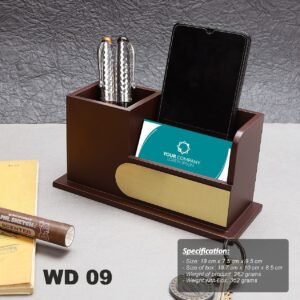 Wooden Pen stand WD-09